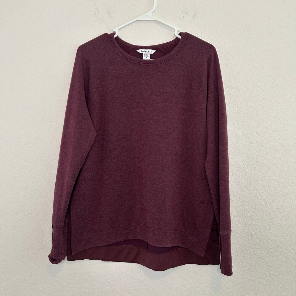 Athleta Burgundy Sweatshirt
